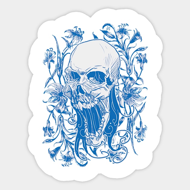 Dead Gardener Sticker by viSionDesign